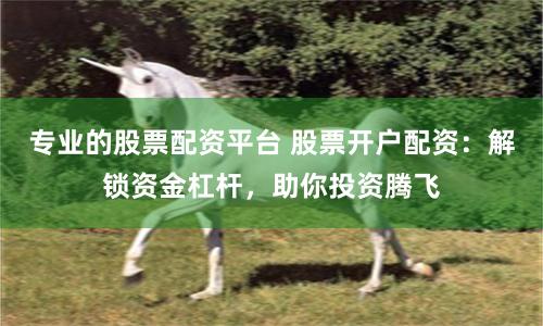 专业的股票配资平台 股票开户配资：解锁资金杠杆，助你投资腾飞